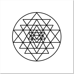 Sri Yantra Posters and Art